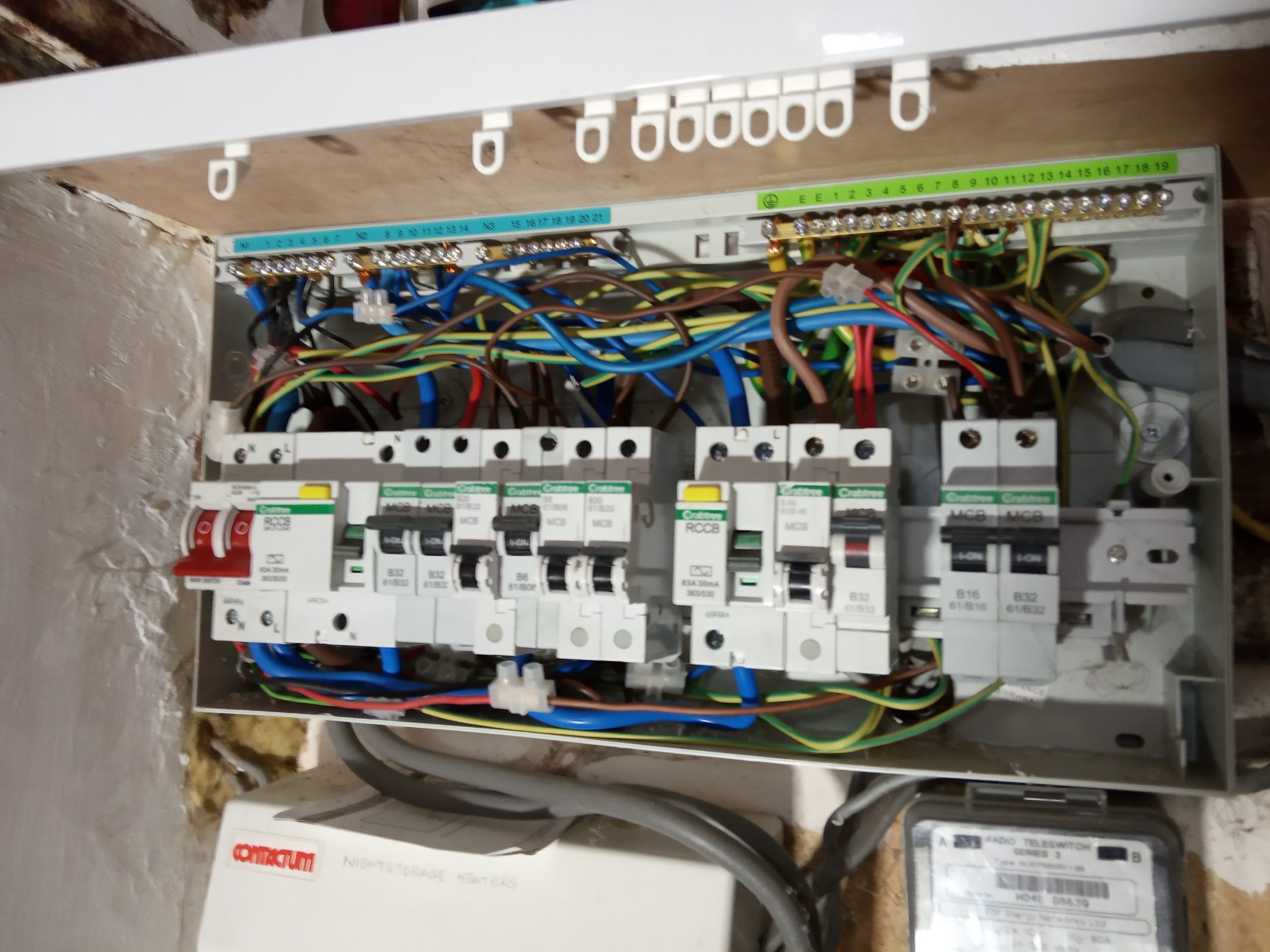 Fuse board with multiple ways